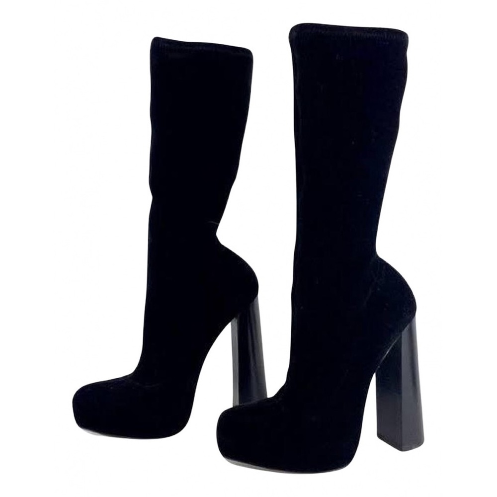 Alexander Wang “Alana” Velvet Boots